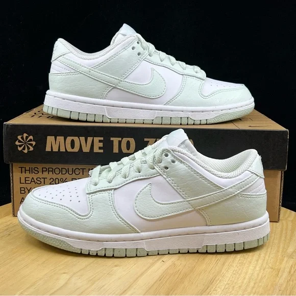 Nike | Shoes | Nike Dunk Low Next Nature White Mint Green  display picture 1